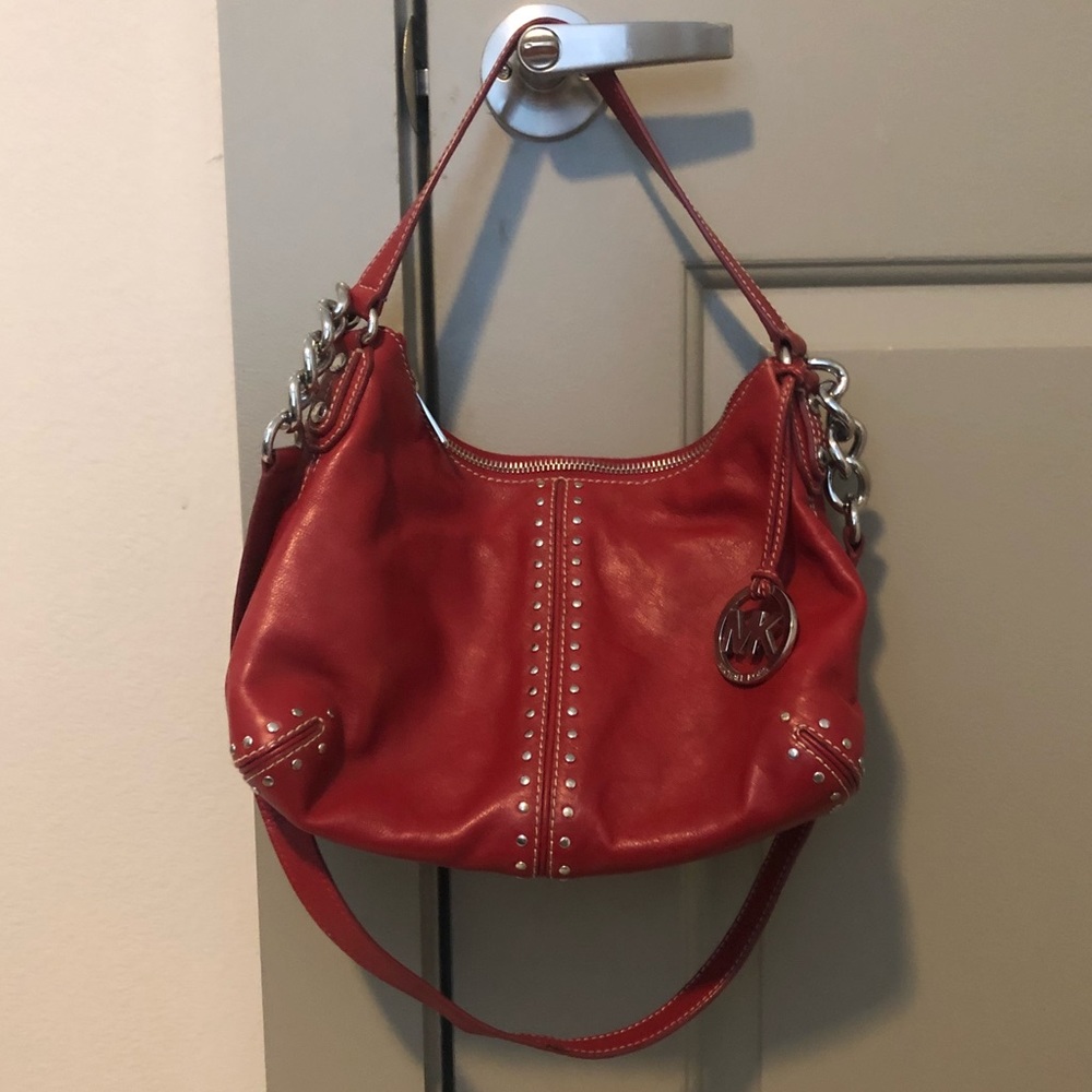 Michael Kors Studded Leather Bag